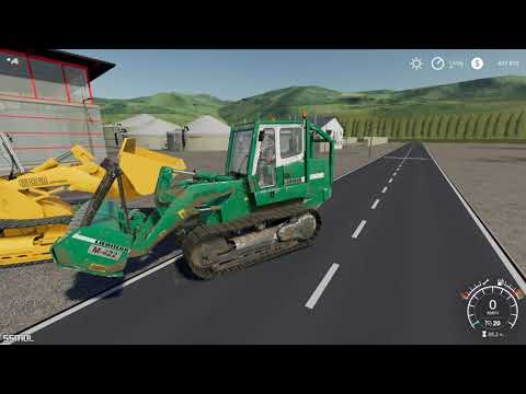 Farming Simulator 2019 mods Crawler Loader LIEBHERR 622 Pack
