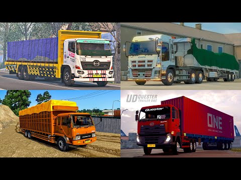 Free Megamod Truck Pack - 8 Trucks in One Mod - ETS2 1.41 to 1.50