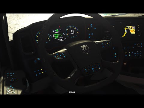 Dashboard light Scania S Pack v1.1 - Euro Truck Simulator 2 Mod