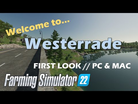 Farming Simulator 22 | NEW MAP PC//MAC | Welcome to Westerrade | First Look
