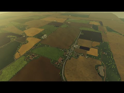 NEW MOD MAP - LIBERTY FIELDS: FARMING SIMULATOR 19 PREMIUM EDITION *FLY OVER*