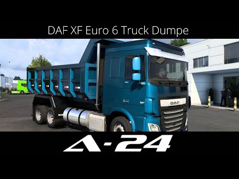 DAF XF Euro 6 Truck Dumper для ETS 2 (1.40.x, 1.41.x)