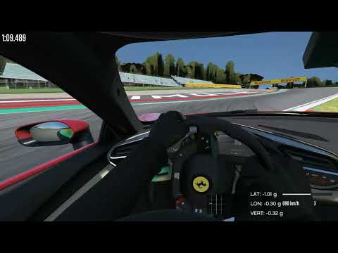 GTA5 Ferrari 296 GTB @ Imola Circuit