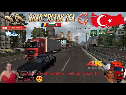 Euro Truck Simulator 2 (1.36) Onal Turkey Map Addon V1.0 Beta First Look 4K Test + DLC&#039;s &amp; Mods