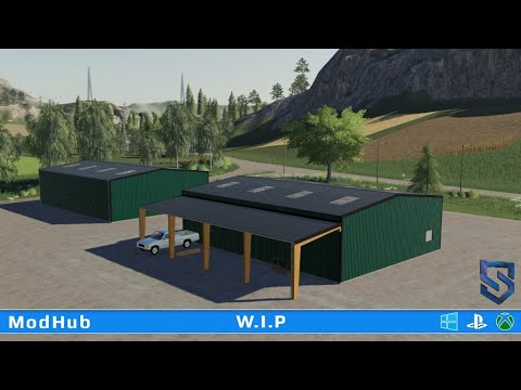 Farming Simulator 19: Pack d&#039;hangars plaçable Présentation