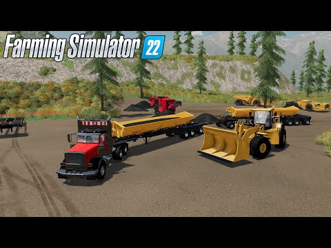 FS22 🚧 Crush Coal Yukon Valley Map 🚧 Farming Simulator 22 Mods