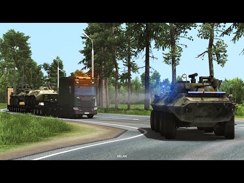 Military Oversized Cargo v9.0 - Euro Truck Simulator 2 Mod