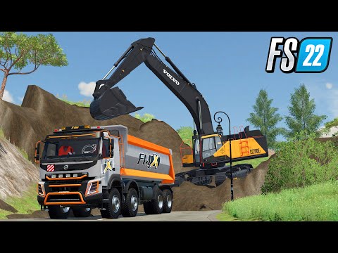 FS22 New Volvo Machines 🚧 Public Works 🚧 Farming Simulator 22