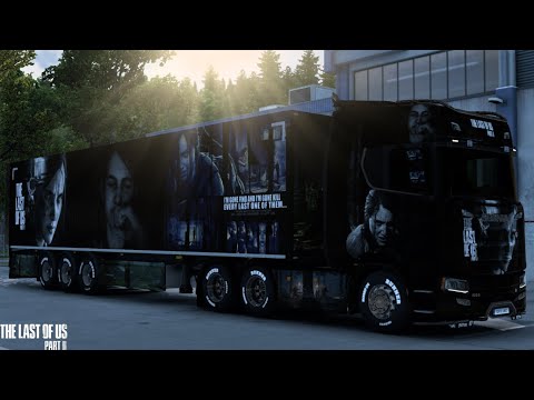 Euro Truck Simulator 2 The Last of Us Part II Skin Mod