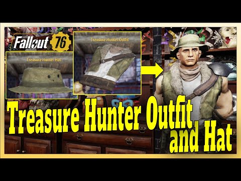 How to get Fallout 76 Treasure Hunter Outfit and Hat?
