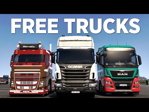 TOP 10+ FREE Truck Mods for Euro Truck Simulator 2 | Toast