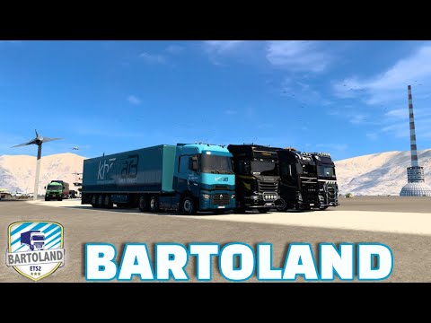 The Bartoland map for Euro Truck Simulator 2
