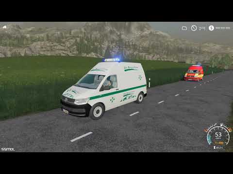 Farming Simulator 2019 mods VW T6 Hochdach Feuerwehr Konigsberg