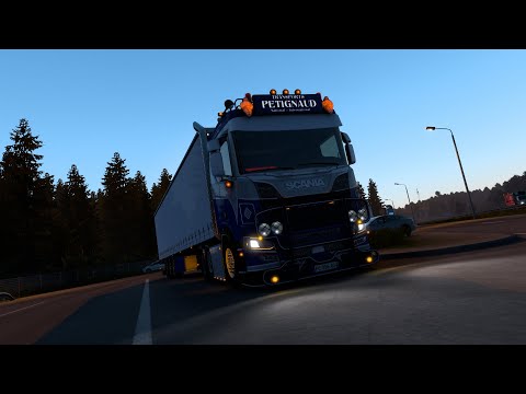 [ETS2 1.48.x] Scania R580 + Trailer Petignaud Transports