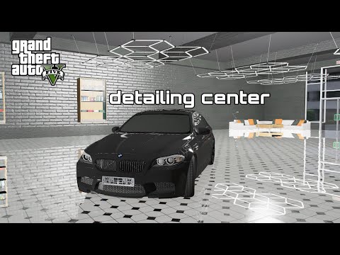 Detailing center for GTA 5 (Add-on)