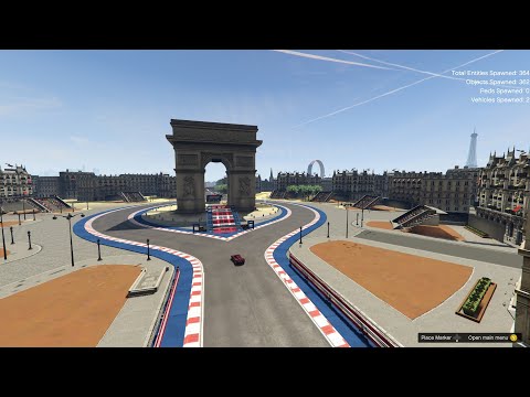 Paris 2024 Stunt Track By Zamalone GTA5