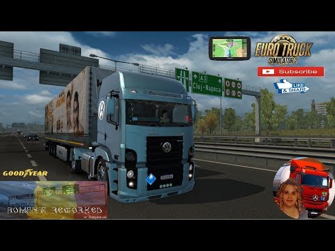 Euro Truck Simulator 2 (1.35) Romania Reworked mod v1.1 with Promods map v2.41 + DLC&#039;s &amp; Mods