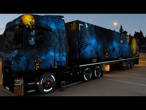 Euro Truck Simulator 2 Halloween Skin Pack || 2022 || #halloween2022