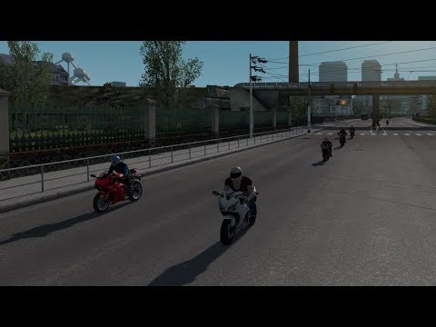 Official ETS2/ATS 1.34 Real Ai Sounds for Motorcycle pack v2.7 Jazzycat