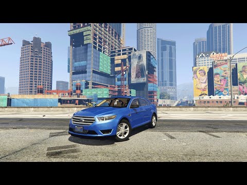 4K60FPS Back from Vespucci With Ford Taurus 2019 - Gta5 Mods