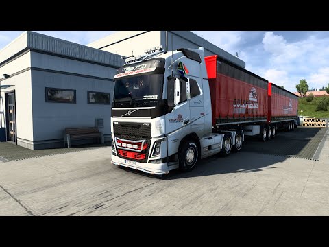 Euro Truck Simulator 2 | Goldfields Logistics | Volvo FH16 | Gameplay | 1.45