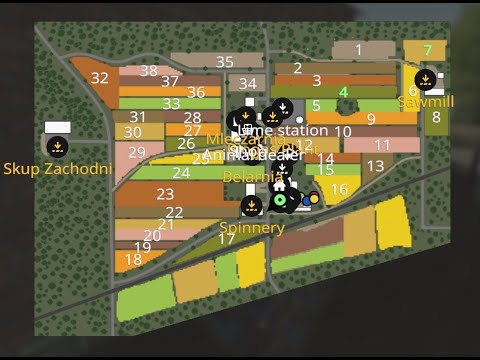 Micro Polish map | Farming Simulator 19 | Map flyover