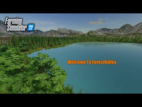 FS22 | Fly Over of Forest Valley.