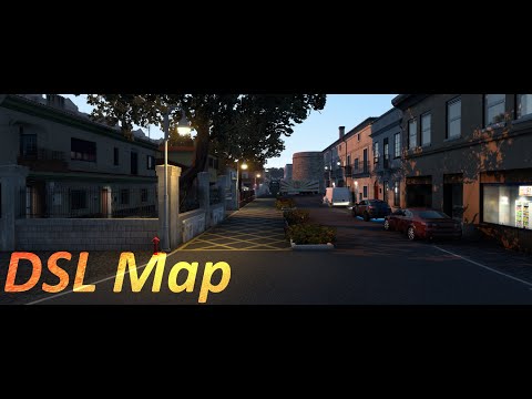 Euro Truck Simulator 2 DSL MAP