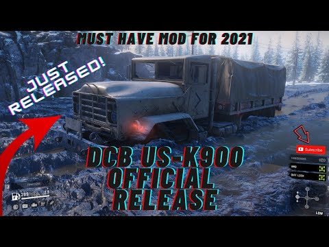 SnowRunner Mod Review | THE DCB US-K900 JUST RELEASED (AKA M939) - MUST HAVE MOD FOR 2021!