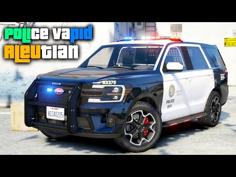 Police Vapid Aleutian - GTA 5 Lore Friendly Car Mod + Download Link!