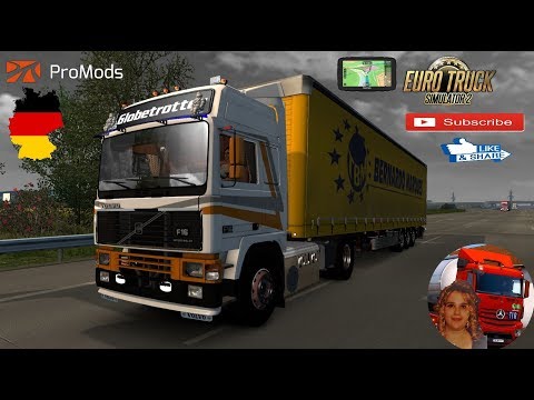 Euro Truck Simulator 2 (1.35) Volvo F Series Truck v2.1 1.35.x Road to Berlin Germany + DLC&#039;s &amp; Mods