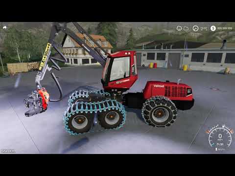 Farming Simulator 2019 mods Valmet 931 harvester
