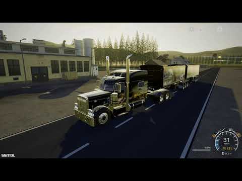 Farming Simulator 2019 mods FS19 Freedom Truck and Trailers