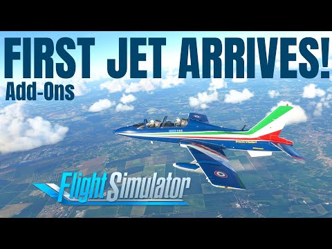 #Microsoft Flight Simulator 2020 | First Jet Arrives - #Aermacchi MB-339 | #flightsimupdate