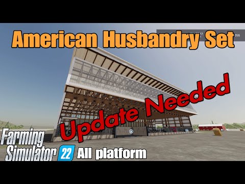 American Husbandry Set / FS22 mod for all platforms