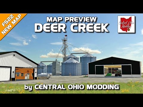 Map Preview - Deer Creek by Central Ohio Modding - Farming Simulator 22