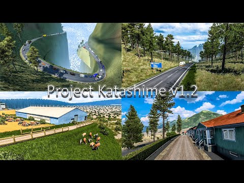 New Project Katashime v1.3 - ETS2 1.41,1.42,1.43 [ Map Review ]