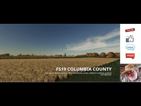 JD EP 241 Columbia County Wisconsin Map.. First Look. Nice map