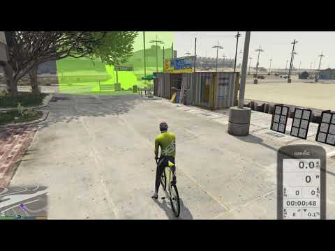 Grand Theft Bike V - Bicycle training in GTA V