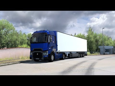 Euro Truck Simulator 2 Renault T Range engine sound release
