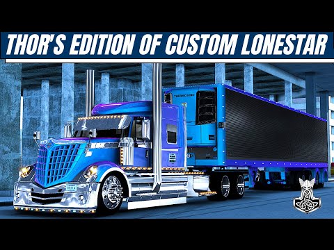 ✅ American Truck Simulator | Thor&#039;s Edition Custom Lonestar [ATS 1.40/1,39]