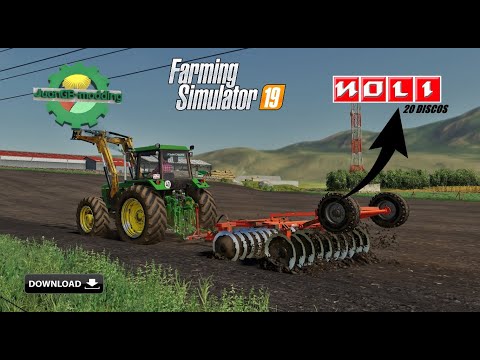 Farming Simulator 19 MOD Grada Discos Noli