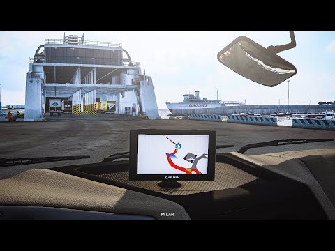GARMIN 50LMT Navigator v1.4 - Euro Truck Simulator 2 Mod