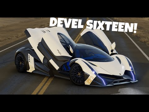 5000HP!! 2024 Devel Sixteen Mod Showcase - BeamNG.Drive