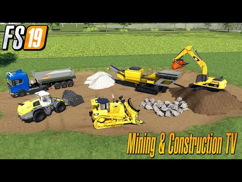 FS19 Mobile Rock Crusher Next Level At Mining Farming Simulator 19 Mining Mods