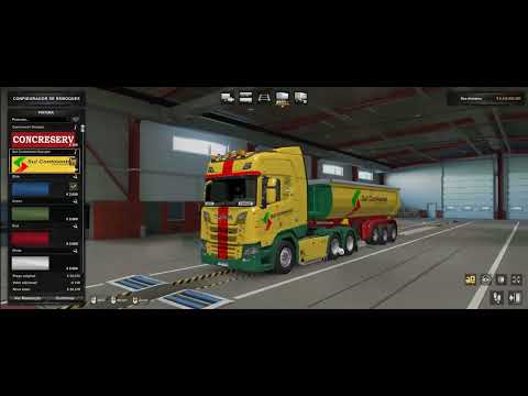 Euro Truck Simulator 2 - Sul Continental Skinpack 1.0 by Maryva