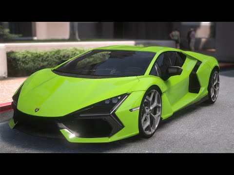 2023 Lamborghini Revuelto | GTA V Real Life Car Mods | PC