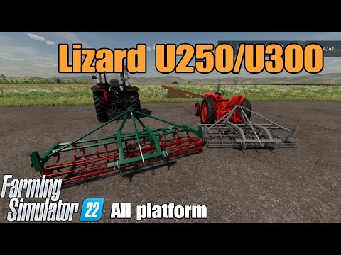 Lizard U250 U300 FS22 mod for all platforms