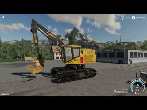 Farming Simulator 2019 mods Tigercat LS855D DF