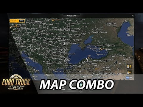 ETS2 1.36 | PM 2.43 + RM 2.0 + GS 1.3 + Road to Aral 1.2 + 9 Maps | Map Combo (UPDATE)